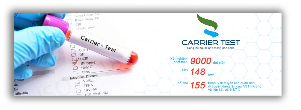 carrier test VIỆN CÔNG NGHỆ DNA 43