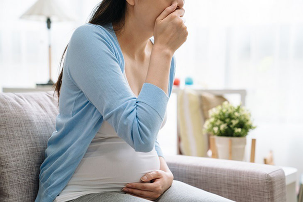 Rất nhiều mẹ bầu gặp phải tình trạng ợ nóng khi mang thai